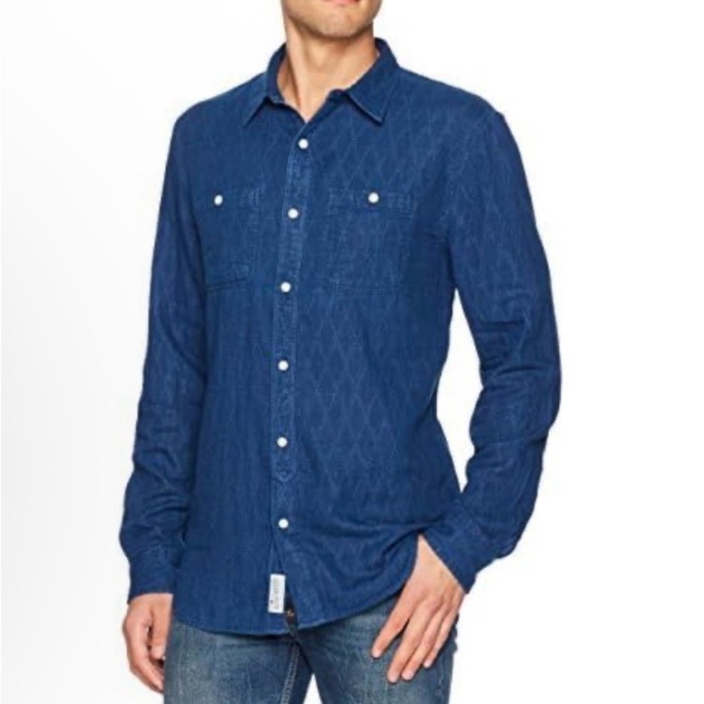 Lucky Brand Mason Work Wear Shirt - Picture 2 of 13